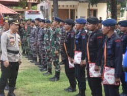 Kapolres Mabar Pimpin Apel Gelar Pasukan Siaga Bencana di Labuan Bajo