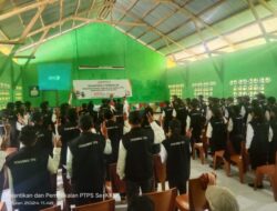 Panwascam Kota Komba Utara Melantik 59 Pengawas TPS