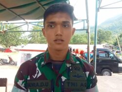 Denbekang TNI Keluhkan Keterlambatan Pasokan Bahan Mentah Makanan dari BPBD Flores Timur, Plt BPBD Bungkam!