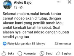 Politik Memanas di Mabar Menjelang Pesta Demokrasi, Kantor Camat Ndoso Akan Ditutup!