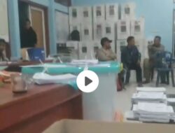 Video Viral! Rekapitulasi Suara di PPK Kecamatan Kuwus Ricuh, Diduga Kongkalikong!
