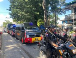 Satgas Turangga 2024 Menjaga Kota Kupang di Hari Kedua Lebaran