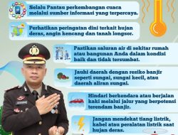 Waspada Cuaca Ekstrim, Ini Imbauan Kapolres Manggarai Barat
