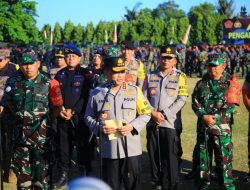 TNI-Polri Gelar Apel Pasukan Pengamanan World Water Forum Ke-10 di Bali