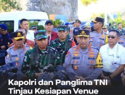 Kapolri dan Panglima TNI Tinjau Kesiapan Venue World Water Forum di Bali