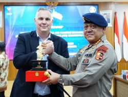 Dankorbrimob Terima Kunjungan DSS ATA Kemenlu Amerika Serikat