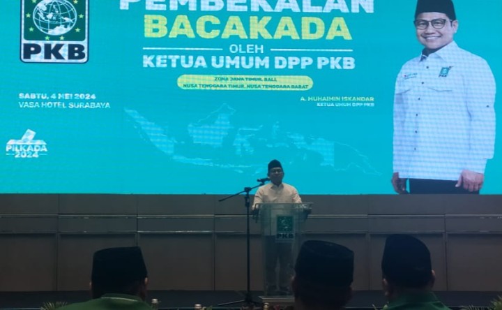 PKB menggelar kegiatan Ta'aruf Politik Bakal Calon Kepala Daerah untuk wilayah Bali, NTB dan NTT di hotel Vasa Surabaya, Sabtu (4/5) 2024.