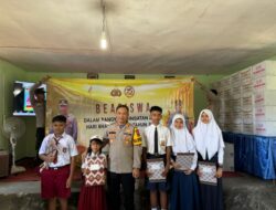 Kapolres Manggarai Barat Salurkan Bansos dan Beasiswa
