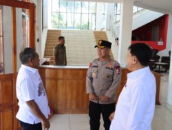Kapolres Christian Kadang Sambangi Kantor Bupati Manggarai Barat