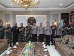 Tingkatkan Sinergitas, Pangdam Terima Kunjungan Kapolda Bali