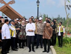 Presiden Jokowi Bersama Para Menteri Kunjungi Ibu Kota Nusantara