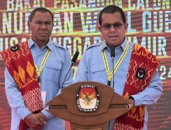 Melki-Johni Resmi Daftar di KPU NTT dengan Dukungan 11 Partai
