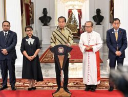 Presiden Jokowi Gelar Konpers Menjelang Kedatangan Paus Fransiskus