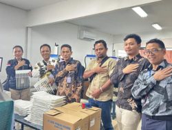 Pastikan Kualitas Logistik, KPU Manggarai Barat Tinjau Persiapan Pilkada 2024