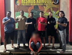 Buronan Polres Kota Bima Berhasil Diringkus Tim Resmob Komodo di Kota Labuan Bajo