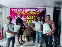 Srikandi Edi-Weng Berikan Bantuan untuk Korban Erupsi Gunung Lewotobi di Flores Timur