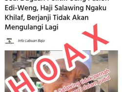 Media InfoLabuanBajo.id Wartakan Berita Bohong Tentang Haji Salawing