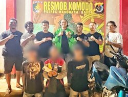 Tiga Orang Pencuri Ditangkap Tim Resmob Komodo