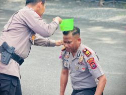 Puluhan Personel Polri di Labuan Bajo Mendapatkan Kenaikan Pangkat