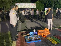 Tim Patroli Gabungan Polres Ende Tertibkan Perjudian Bola Guling