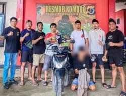 Pelaku Curanmor Asal Manggarai Timur Berhasil Ditangkap Tim Resmob Komodo