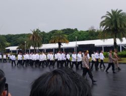 Bupati dan Wakil Mabar Hadiri Geladi Bersih Pelantikan Kepala Daerah di Istana Merdeka