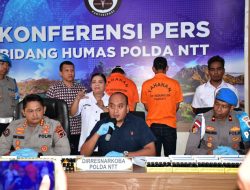 Polda NTT Berhasil Bongkar Jaringan Peredaran Poppers Ilegal, Tiga Tersangka Ditangkap