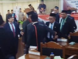 Kericuhan Warnai Pidato Perdana Bupati dan Wakil Bupati Nagekeo di DPRD