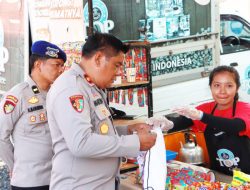 Wakapolres Mabar Bersama Anggota Gelar Bazar Ramadhan di Labuan Bajo