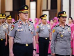 49 Perwira Tinggi Polri Naik Pangkat, Dua Diantaranya Sandang Jenderal Bintang Tiga
