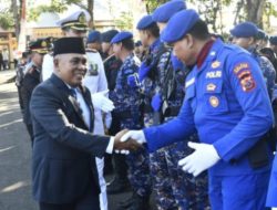 Bupati Edi Hadiri Apel HUT Bhayangkara ke-79 di Polres Manggarai Barat
