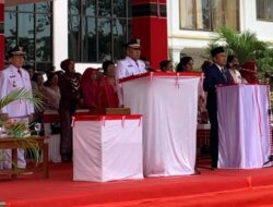 Paskibraka Kibarkan Merah Putih, Bupati Endi Ajak Warga Isi Kemerdekaan dengan Kerja Nyata