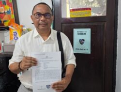 Kacab Bank NTT Labuan Bajo Polisikan Akun TikTok Lika Liku NTT di Ditreskrimsus Polda NTT