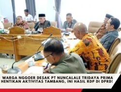 Warga Nggoer Desak PT Nuncalale Tridaya Prima Hentikan Aktivitas Tambang, Ini Hasil RDP di DPRD!
