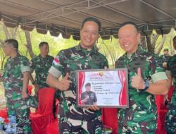 Pangdam IX/Udayana Tinjau Lahan Yon TP di Rote Ndao, Tegaskan Komitmen Perkuat Perbatasan Selatan NKRI