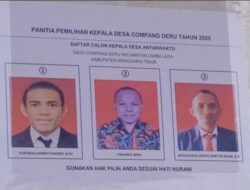 Perebutan Kursi Kades Deru Memanas, Eks Wartawan Maju Tantang Dua Kandidat