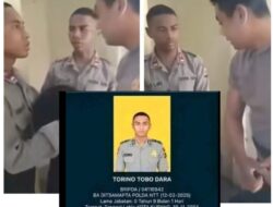 Aniaya Dua Siswa SPN dan Sebarkan Video, Bripda Torino Dipecat Tidak Hormat oleh Polda NTT