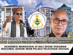 Akademisi Manggarai di Bali Desak Hukuman Maksimal Oknum Imam Pelaku Pelecehan Seksual
