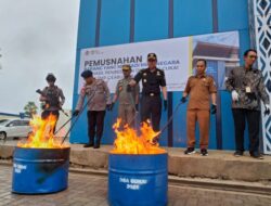 Bea Cukai Labuan Bajo Musnahkan 475 Ribu Batang Rokok Ilegal, Kerugian Negara Membengkak