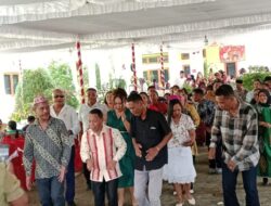 Momen Natal Penuh Keakraban, Bupati dan Wabup Ngada Berjoget Ja’i Bersama Warga Manggarai Barat