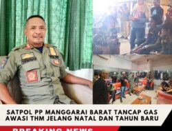 Satpol PP Manggarai Barat Tancap Gas Awasi THM Jelang Natal dan Tahun Baru