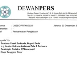 Bupati Ende Bantah Hindari ETMC 2025, Tegaskan Agenda Resmi di Lemhannas RI