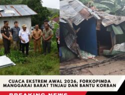 Cuaca Ekstrem Awal 2026, Forkopimda Manggarai Barat Tinjau dan Bantu Korban
