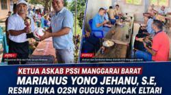 Ketua ASKAB PSSI Manggarai Barat Resmi Buka O2SN Gugus Puncak Eltari di SDI Nara