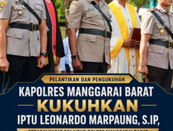 Kapolres Manggarai Barat Kukuhkan Kasat Polairud dan Sertijab Kasat Pam Obvit