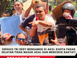 Tri Dedy Mengamuk di Aksi: Kuota Padar Selatan Tidak Masuk Akal dan Mencekik Rakyat!
