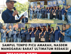 Sampul Tempo Picu Amarah, NasDem Manggarai Barat Ultimatum Redaksi