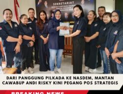 Lawan Pilkada ke NasDem, Mantan Cawabup Andi Risky Kini Pegang Pos Strategis
