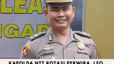 Kapolda NTT Rotasi Perwira, Leo Marpaung Kini Pimpin Polairud Manggarai Barat