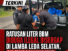 Ratusan Liter BBM Diduga Ilegal Disergap di Lamba Leda Selatan, Dua Orang Diamankan Polisi